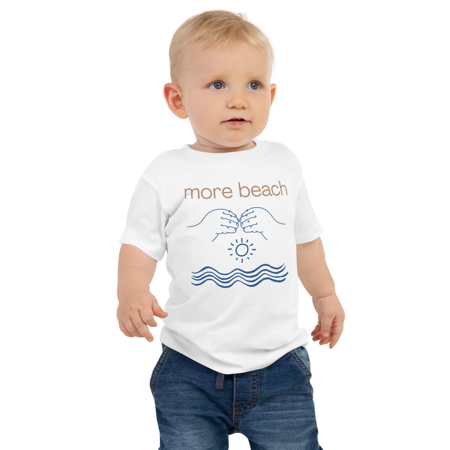 More Beach Baby Tee