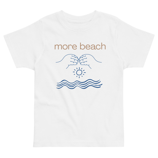 More Beach Toddler Tee
