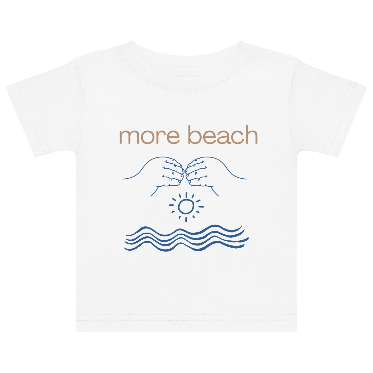 More Beach Baby Tee