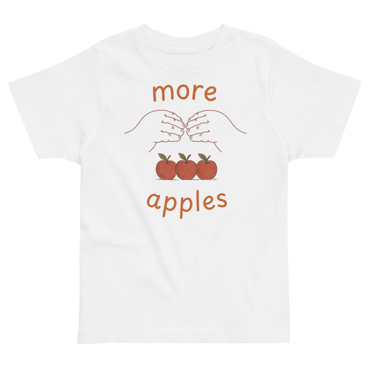 More Apples Toddler Tee
