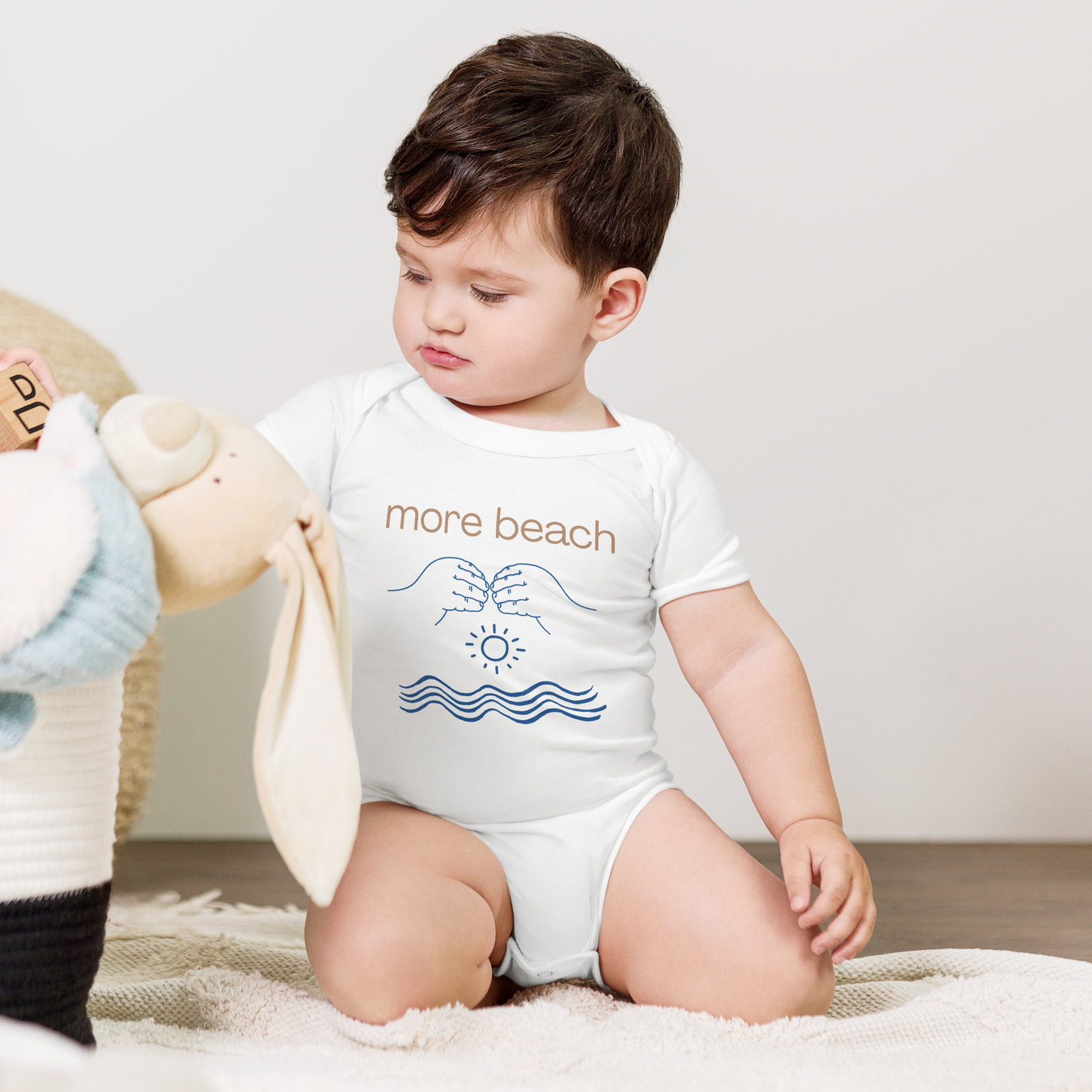 More Beach Baby Onsie