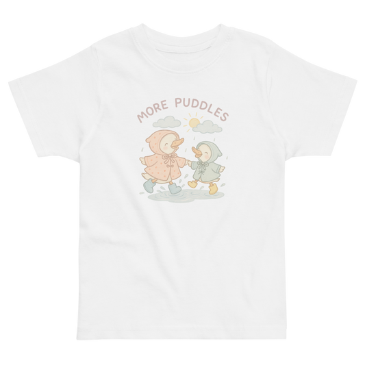 More Puddles Toddler Tee